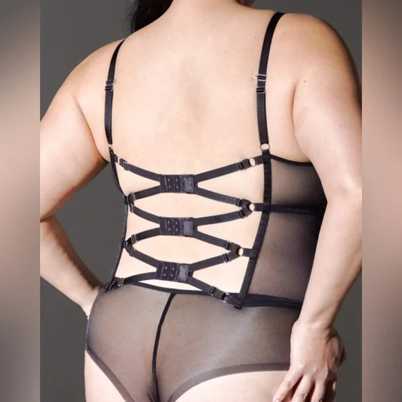 Thistle and Spire Outlaw bustier rodeo collection 3X bralette bra top - Picture 3 of 14